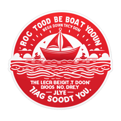 tshirt for blood donation day, need to be a heart with smal red boat and slogan the red boat legacy flows within you and title Word BLOOD DONATION Day June 14 sticker on T-Shirt