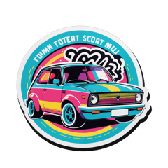 streat wear  funky  soccar motivation sticker on T-Shirt