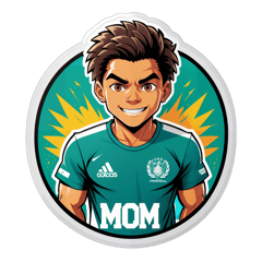 Crie uma camiseta de treinamento em academia para mim sticker on T-Shirt