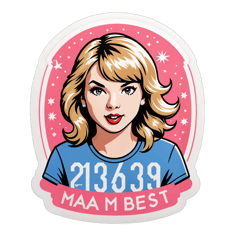 A Taylor Swift shirt that has a calendar on April 29th sticker on T-Shirt