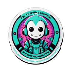 Phirmen Connection - for all your IT fix sticker on T-Shirt