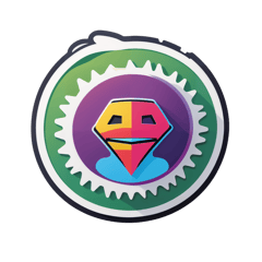 LogoRemakeFour sticker on T-Shirt