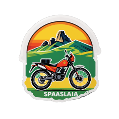 Transalp 650 Extremadura España  sticker on T-Shirt