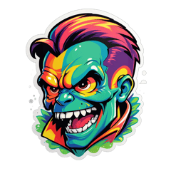 Design Super Cool TShirt  sticker on T-Shirt
