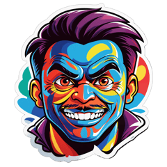 Desain kaos berkerah celuctive  sticker on T-Shirt