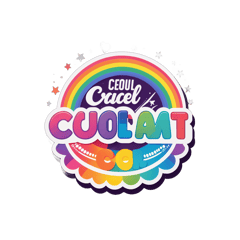 A phrase "cool aunt club" modern and should be in rainbow or something related to pride sticker on T-Shirt
