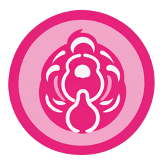 Women's Health Awareness 2018 Pink Text Logo without any pictures of humans, without any pictures of animals, without any pictures of birds, and without any pictures of insects. sticker on T-Shirt