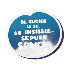 El sudeck no es invisible en español  sticker on T-Shirt