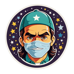 crea una maglietta con stampa frontale che estremizzi il concetto di "che fatica" in maniera simpatica ed estrema sticker on T-Shirt