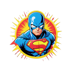 Superhalfs t-shirt  sticker on T-Shirt