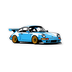 Porsche sticker on T-Shirt