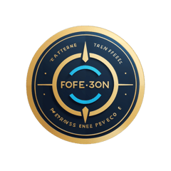 Minimal professional t-shirt design featuring a futuristic logo for 'Free Zone 2040', with a clean circular emblem, subtle lines representing global trade and movement, modern and elegant typography, simple geometric design, monochrome color with a hint of gold or blue, balanced and centered composition, corporate and futuristic style, vector, high resolution, print-ready, transparent background, no mockup sticker on T-Shirt