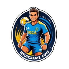 Gostaria de criar uma camiseta para meu time de vôlei, com uma logo relacionada ao esporte e o nome "Ministério do Saque" em evidência  sticker on T-Shirt