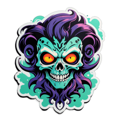 curse of TSI in IF sticker on T-Shirt