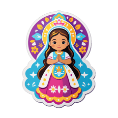 Hijas de la Caridad sticker on T-Shirt