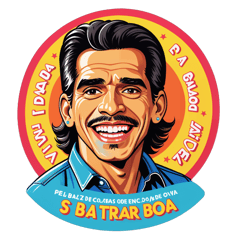 ivan cornejo with the phrase he says 'la vida es bonita pero hay que saberla vivir' sticker on T-Shirt