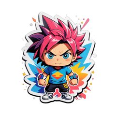 camiseta manga cero sticker on T-Shirt