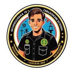 tshirt de couleurs noir devant tu éecrit : theme : De génération en génération,  35ans de scoutisme et de  guidisme au service de l’église  et du prochain  sticker on T-Shirt