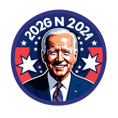 Biden drops out of 2024 Presidential Election sticker on T-Shirt