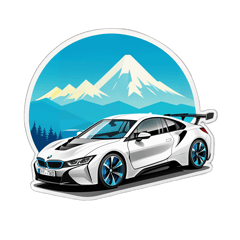 Создай дизайн футболки с фотографией девушки (как на примере), добавь надпись „Она не BMW, но она — моя мечта“ справа от фото, дополни композицию абстрактным узором в нижней части». sticker on T-Shirt