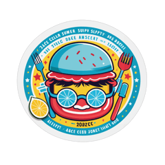 A COOL DESIGN FOR ACE SURGICAL SUPPLY 2025 SUMMER BBQ sticker on T-Shirt
