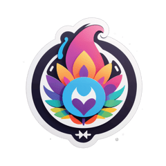 LogoRemakeFour sticker on T-Shirt