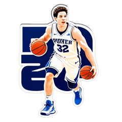 byu jimmer fredette #32 still in range sticker on T-Shirt