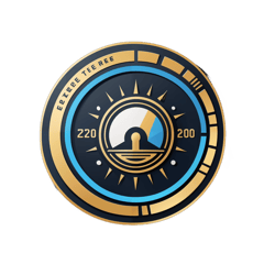 Minimal professional t-shirt design featuring a futuristic logo for 'Free Zone 2040', with a clean circular emblem, subtle lines representing global trade and movement, modern and elegant typography, simple geometric design, monochrome color with a hint of gold or blue, balanced and centered composition, corporate and futuristic style, vector, high resolution, print-ready, transparent background, no mockup sticker on T-Shirt