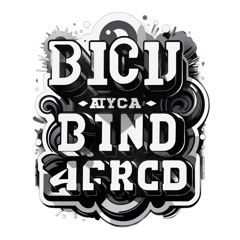 Bold streetwear t-shirt design for "AVEDIFY", oversized typography, strong font, urban fashion style, black t-shirt with white print, high contrast, modern hype style, print-ready, vector design sticker on T-Shirt