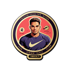 In my man t shirt design with nike logo in luxury colour and brand name is written ʜᴏᴏᴘ&ʜʏᴘᴇ  sticker on T-Shirt