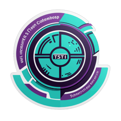 course of TSI (Internet Systems Technology) in IF university sticker on T-Shirt