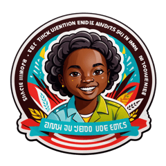 Write there "Every Testimony Ends with ,"NUKO INKOTANYI ZIRAZA""" sticker on T-Shirt